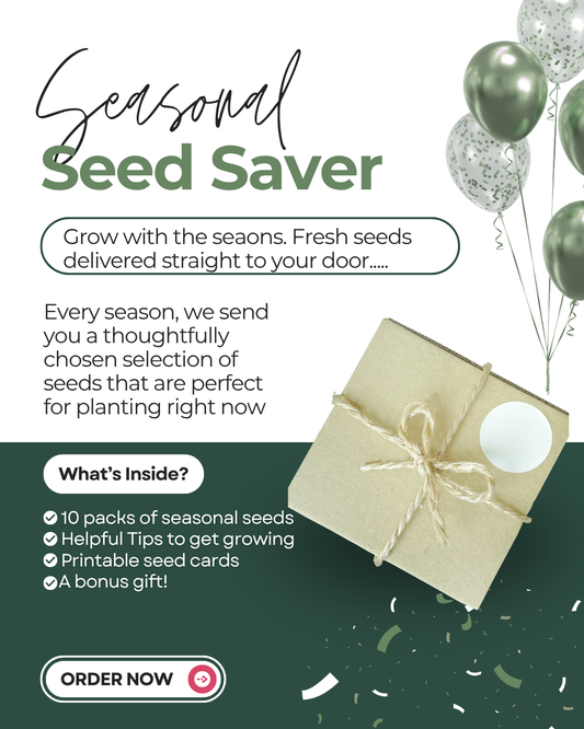 Seasonal SEED Saver Subscription Box
